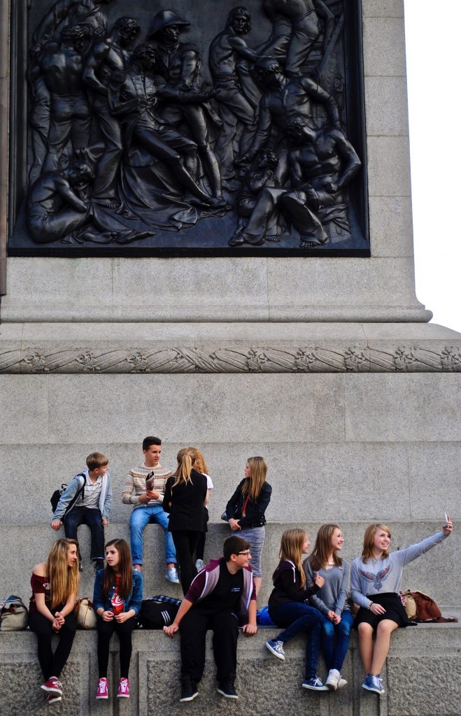 teens-in-Trafalgar-Square_British-youth_London_by-Molly-Beauchemin