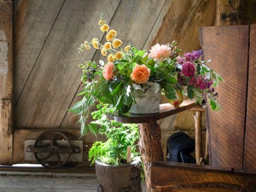 rustic-bouquet_Snug-Harbor-Farm-Maine_Kennebunkport-farms_honoring-life-meditation
