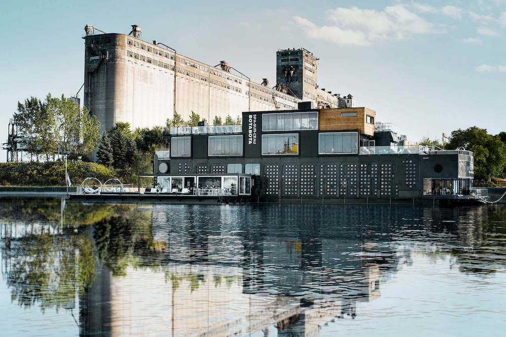 bota bota, montreal's floating spa