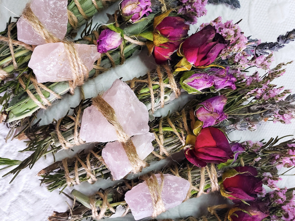5 Gorgeous Floral Smudge Sticks Ideal for Gifting Good Vibes - Grace &  Lightness Magazine