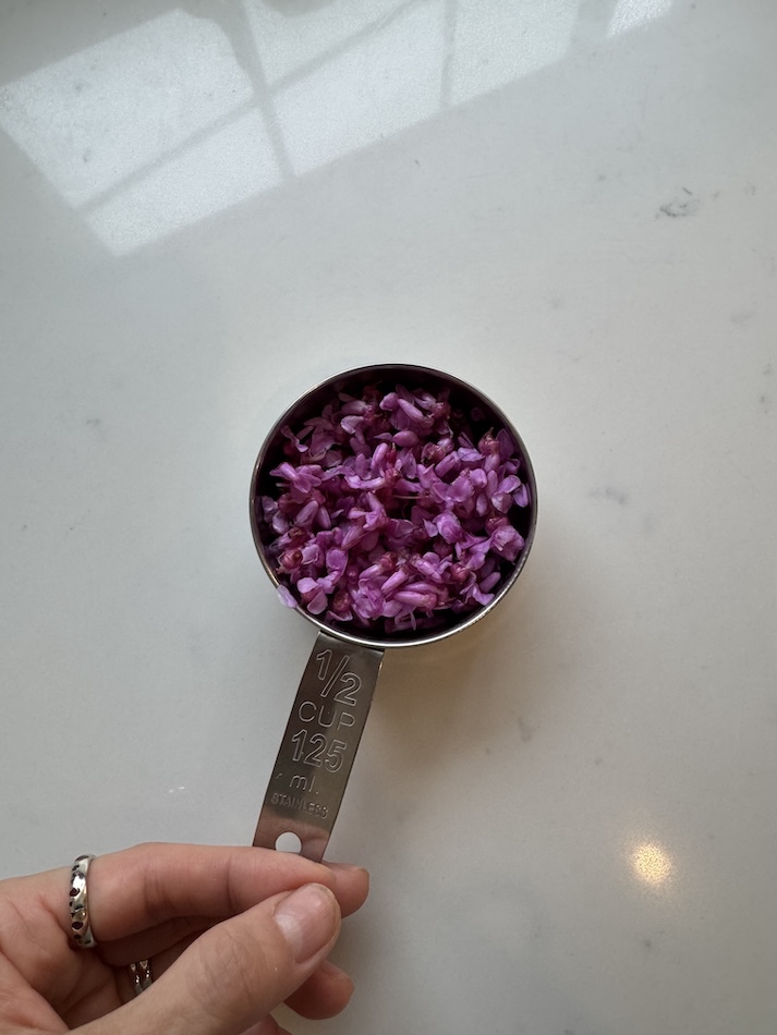 redbud flower recipes