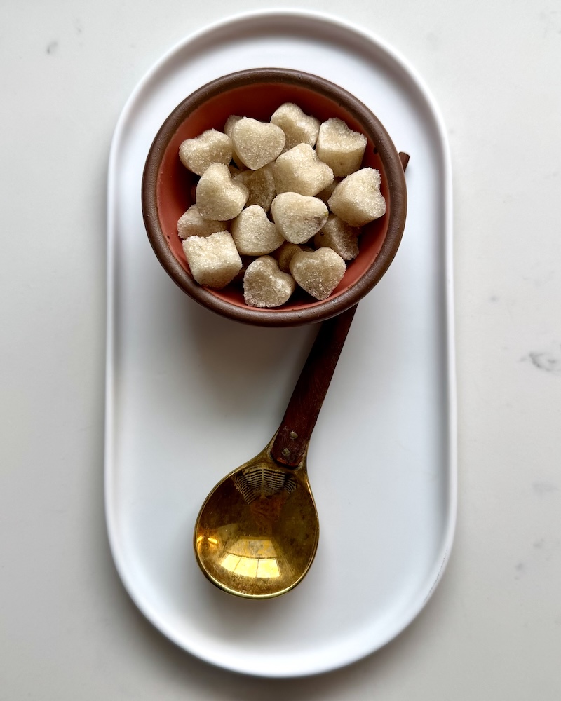 cherry blossom sugar cubes