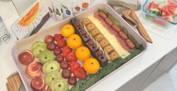 very hungry caterpillar charcuterie